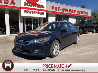 Honda Accord Sedan Touring* LOADED! LEATHER! SUNROOF! X2 SAFETY CAMS! 2014