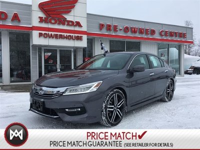 2016 Honda Accord Sedan TOURING*LEATHER*SUNROOF*HEATED SEATS*LOW KM