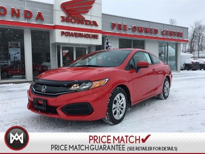 2014 Honda Civic Coupe LX* LOW KM'S! $58.29 WEEKLY! BLUETOOTH! A/C*SPORTY