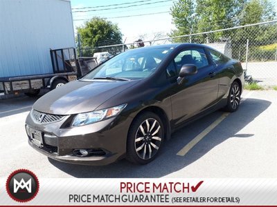 Honda Civic Cpe EX-L* LEATHER! NAVI! SUNROOF! REMOTE START! 2013