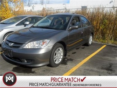 Pre Owned 2005 Honda Civic Sdn Lx G Sunroof Cruise Click This
