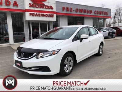 Honda Civic Sedan LX*WARRANTY! $58.29 WEEKLY! BLUETOOTH! BACKUP CAM! 2015