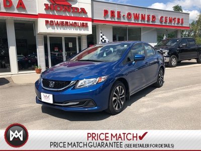 Honda Civic Sedan EX- SUNROOF! ALLOY RIMS! BLUETOOTH! BACKUP CAM! 2015