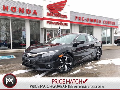 2016 Honda Civic Sedan TOURING! LEATHER! NAVI! BLUETOOTH! APPLECAR PLAY!