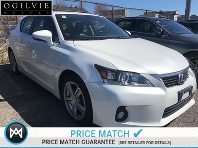 2012 Lexus CT 200h Eco Sat radio Climate control