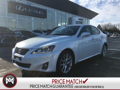 2011 Lexus IS 350 AWD LUXURY NAVIGATION PACKAGE LOW KM'S!