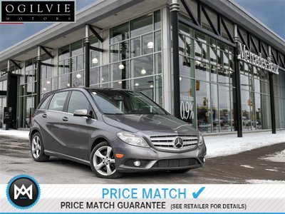 2014 Mercedes-Benz B250 Panoramic sunroof, media interface