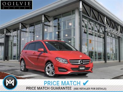 2015 Mercedes-Benz B250 4Matic Heated seats Keyless start Hill start