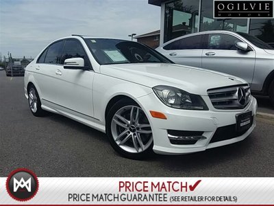Mercedes-Benz C300 Awd, heated front seats, black fabirc roof liner 2013