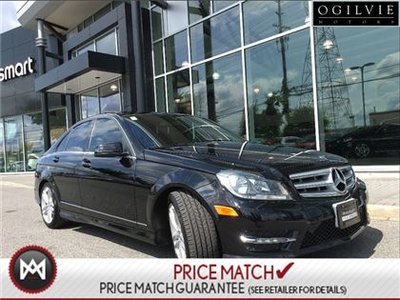 2013 Mercedes-Benz C300 Sunroof, AMG Styling pkg, 17" alloy wheels