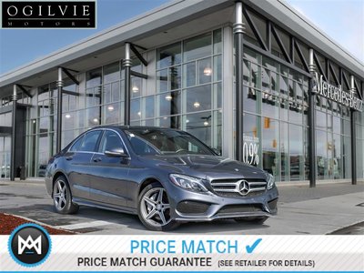 Mercedes-Benz C300 4Matic Panoroof Navi Back up Cam 2015