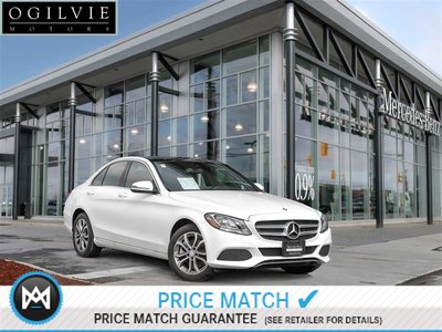 2017 Mercedes-Benz C300 4Matic Heated seats, Panoroof, Navi