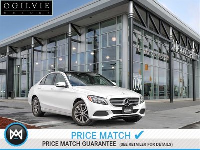 Mercedes-Benz C300 4Matic Panoroof, Back up cam, Navi 2017