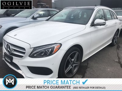2018 Mercedes-Benz C300 4Matic Navi Panoroof Sat radio AMG styling