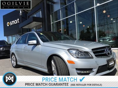 2014 Mercedes-Benz C350 4Matic parktronic w/parking guidance, navi, panoramic sunroof