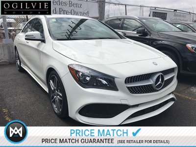 2017 Mercedes-Benz CLA250 4Matic Navi Blind spot assist Apple CarPlay