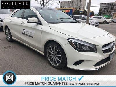 2018 Mercedes-Benz CLA250 4Matic Panoroof Apple Carplay LED Headlamps