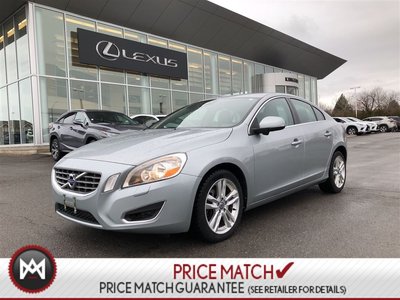 2012 Volvo S60 T6 AWD - LOW KM - CLEAN - LOADED - CITY SAFETY