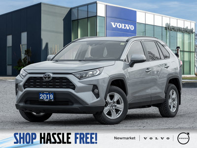2019 Toyota RAV4 AWD XLE  ONE OWNER  LOW MILEAGE  NEW FRONT BRAKES
