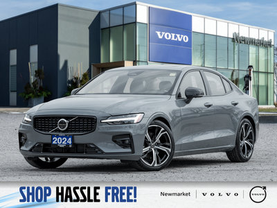Volvo S60 B5 AWD Plus Dark Theme  CPO  HARMAN KARDON  LOW KM 2024