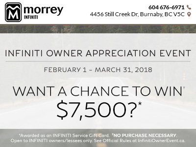 The Infiniti Owner Appreciation Event