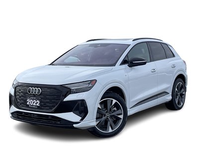 Audi Q4 e-tron  2022 à Barrie, Ontario