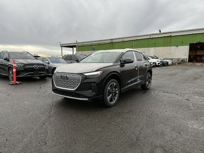 Audi Q4 e-tron  2024 à Vancouver, Colombie-Britannique