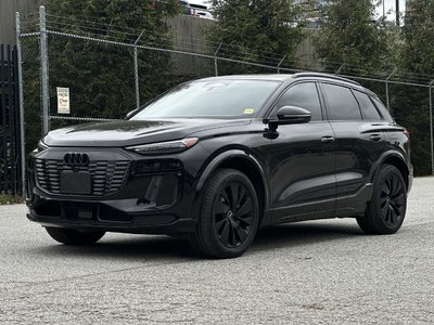2025 Audi Q6 e-tron in Vancouver, British Columbia