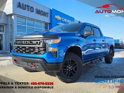 2022 Chevrolet Silverado 1500 Custom TrailBoss 4X4