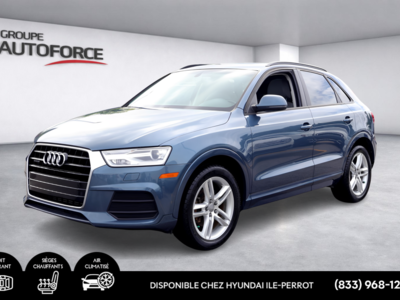 Audi Q3 KOMFORT - 2.0T - AWD - PANO SUNROOF 2016 NOUVEL ARRIVAGE - TRÈS PROPRE - JAMAIS ACCIDENTÉ - INSPECTÉ COMPLÈTE - VENDU TEL QUEL!!!