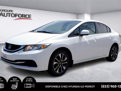 Honda Civic Sdn EX - MANUEL - TOIT OUVRANT - DÉMARREUR À DISTANCE 2013 NOUVEL ARRIVAGE - 2PROPRIÉTAIRE - JAMAIS ACCIDENTÉ