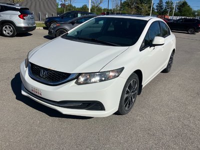 Honda Civic Sdn EX - MANUEL - TOIT OUVRANT - DÉMARREUR À DISTANCE 2013 NOUVEL ARRIVAGE - 2PROPRIÉTAIRE - JAMAIS ACCIDENTÉ