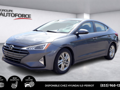 Hyundai Elantra PREFERRED & SUN - HEATED STEERING - SUNROOF 2019 NOUVEL ARRIVAGE - 1PROPRIÉTAIRE - JAMAIS ACCIDENTÉ