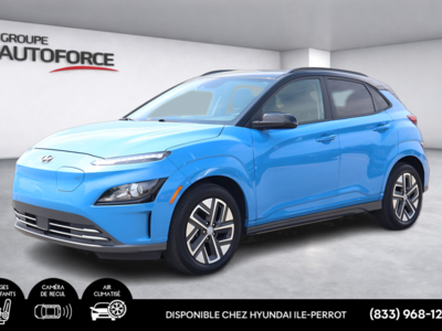 Hyundai Kona Electric PREFERRED TWO TONE - 100% ÉLECTRIQUE - TRÈS PROPRE 2022 1PROPRIÉTAIRE - JAMAIS ACCIDENTÉ - EXCELLENTE CONDITION
