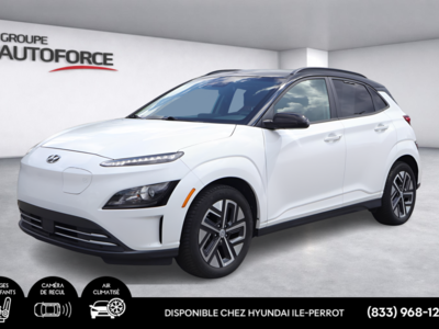 Hyundai Kona Electric PREFERRED WITH TWO TONE - 100% EV - 415KM RANGE 2022 NOUVEL ARRIVAGE - 1PROPRIÉTAIRE - JAMAIS ACCIDENTÉ