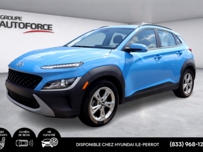 Hyundai Kona PREFFERED - AWD - REMOTE STARTER - HEATED STEERING 2022 NOUVELLE ARRIVAGE - INSPECTION VÉHICULE D'OCCASION CERTIFIÉ HYUNDAI - SUPER CONDITION
