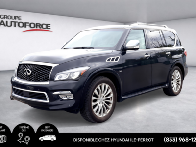 Infiniti QX80 LIMITED - 7PASSAGERS - TV - 360 BACK-UP CAM 2015 NOUVEL ARRIVAGE - EXCELLENTE CONDITION - 1PROPRIÉTAIRE - INSPECTION SÉCURITAIRE - PRÉPARATION INCLUS