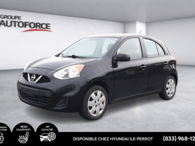 Nissan Micra SV - AUTOMATIC - A/C - BLUETHOOT - GROUPE ÉLECTRIC 2017 NOUVEL ARRIVAGE - 1PROPRIÉTAIRE - INSPECTION SÉCURITAIRE - VENDU SANS GARANTIE SPÉCIFIQUE