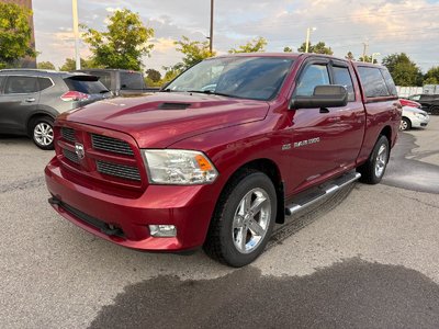 Ram 1500 SPORT - 4X4 - QUAD CAB - BACK-UP CAMERA 2012 NOUVEL ARRIVAGE - TRÈS PROPRE - CAROSSERIE TRÈS BELLE  - JAMAIS ACCIDENTÉ - INSPECTION COMPLÈTE