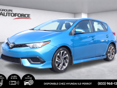 Toyota Corolla iM AUTOMATIC - A/C - REMOTE STARTER 2017 NOUVEL ARRIVAGE - 2PROPRIÉTAIRE - JAMAIS ACCIDENTÉ