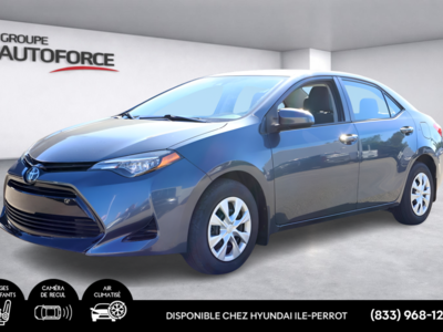 Toyota Corolla CE - A/C - REMOTE STARTER - GROUPES ÉLECTRIQUES 2018 NOUVEL ARRIVAGE - 1PROPRIÉTAIRE - JAMAIS ACCIDENTÉ