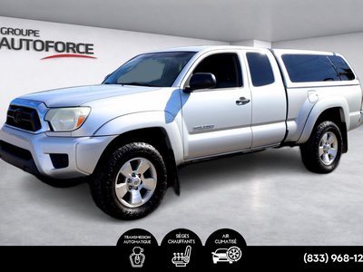 Toyota Tacoma 4X4 - EXTENDED CAB - 4CYLINDRE 2.7L 2012 NOUVEL ARRIVAGE - 1PROPRIÉTAIRE - JAMAIS ACCIDENTÉ - INSPECTION SÉCURITAIRE