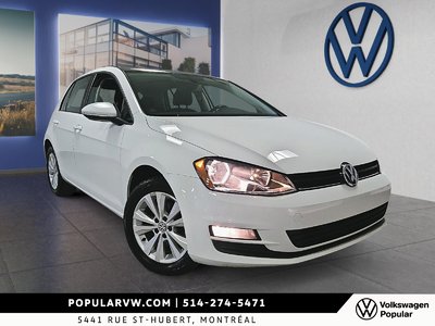2017 Volkswagen Golf Comfortline Low Kilometer & Sunroof!