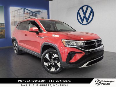 2023 Volkswagen Taos Comfortline 4Motion Low Kilometer + Panoramic Sunroof