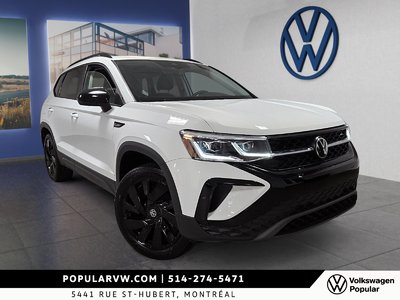 Volkswagen Taos Comfortline Black Edition 2024 Toit Panoramique & App-Connect!