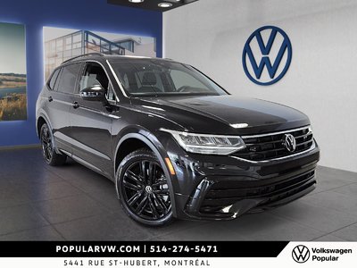 Volkswagen Tiguan Comfortline Black Edition 2022 Bas Kilométrage + Démarreur à Distance!