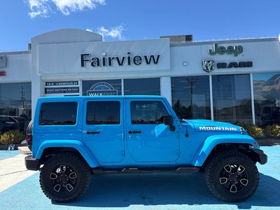 2018 Jeep WRANGLER JK UNLIMITED Sahara smoky Mountain edition In absolutely amazing condition, leather navigation, tire wheel kit package