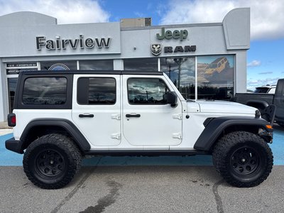 2018 Jeep Wrangler Unlimited Sport  with $ 10,000 on extras 35 inch tire and wheel package lift kit package