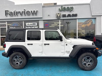 2018 Jeep Wrangler Unlimited Sport Fox lift kit 35 inch tire and wheel package