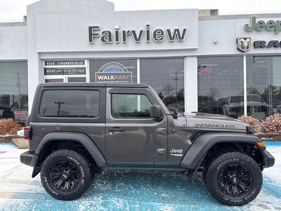 2019 Jeep Wrangler Sport S Standard transmission, upgraded tire wheel package, cold weather group